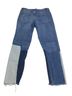 Sandro 100% Cotton Blue Sandro Distressed Patchwork Jeans in Blue Cotton Size M - photo 4