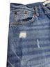 Sandro 100% Cotton Blue Sandro Distressed Patchwork Jeans in Blue Cotton Size M - photo 8