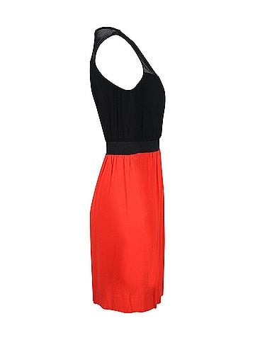 Sandro Sandro Crew Neck Dress in Multicolor Viscose (view 2)