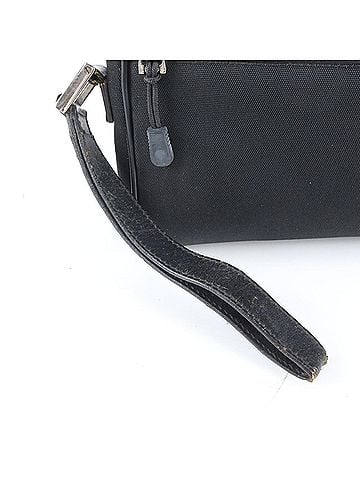 Gucci Gucci 018 1607 Leather Canvas Second Bag Clutch Handbag Pouch Black Men's (view 2)