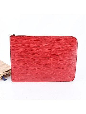 Louis Vuitton Louis Vuitton Epi Pochette Document M54497 Leather Second Bag Clutch Handbag Pouch Men's (view 1)