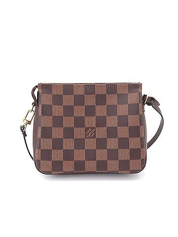 Louis Vuitton Louis Vuitton Damier Trousse Make Up Handbag Pouch Ebene N51982 (view 2)