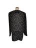 Pendleton 100% Polyester Floral Black Long Sleeve Blouse Size 12 - photo 2