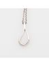 Tiffany & Co. 100% Sterling Silver Silver Toned Tiffany & Co. Elsa Peretti Sterling Silver Open Teardrop Necklace One size - photo 5