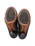 Fendi 100% Leather Black  Fendi Striped Sock Ankle Boots in Black Leather Size EU 38 - photo 5