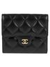 Chanel 100% Lambskin Black Classic Wallet One size - photo 3