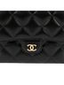 Chanel 100% Lambskin Black Classic Wallet One size - photo 4