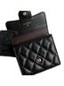 Chanel 100% Lambskin Black Classic Wallet One size - photo 6