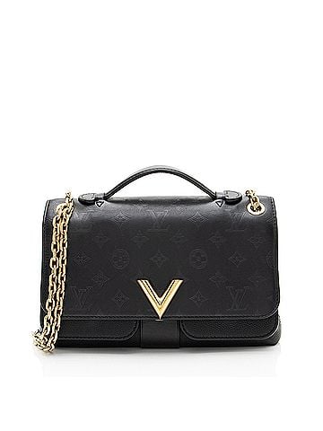 Louis Vuitton Louis Vuitton Monogram Cuir Very Chain Bag (view 1)