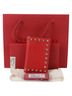Mario Valentino 100% Leather Red Rockstud Medium Wallet One size - photo 1
