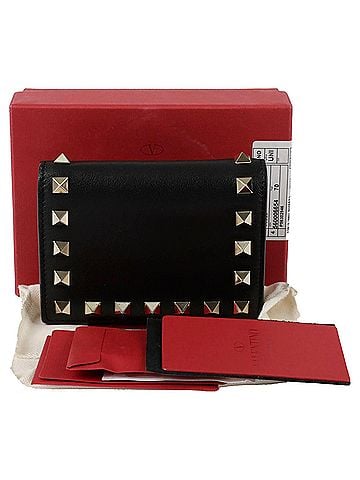 Mario Valentino Rockstud Bi-fold Wallet (view 1)