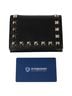 Mario Valentino 100% Leather Black Rockstud Bi-fold Wallet One size - photo 7