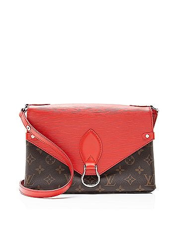 Louis Vuitton Louis Vuitton Monogram Canvas Epi Leather Saint Michel Shoulder Bag (view 1)