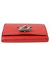 Louis Vuitton 100% Leather Red Twist Compact Wallet One size - photo 2