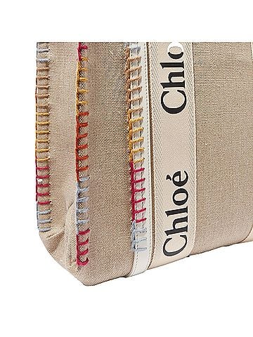 Chloé Chloé Woody Medium Tote Bag (view 2)