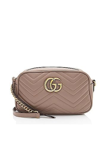 Gucci Gucci Matelasse Leather GG Marmont Small Camera Bag (view 1)