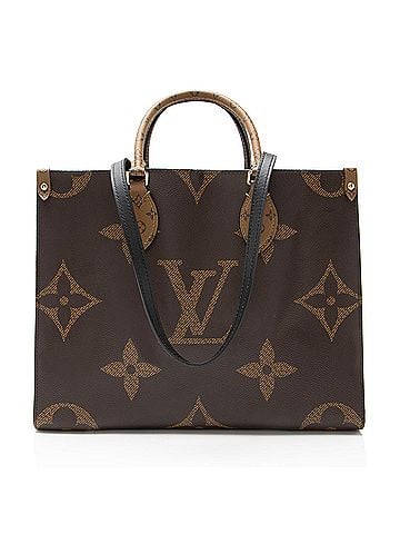 Louis Vuitton Louis Vuitton Giant Monogram Canvas Onthego MM Tote (view 1)