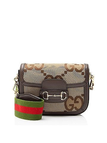 Gucci Gucci Jumbo GG Canvas Horsebit 1955 Mini Crossbody (view 1)