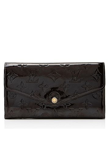 Louis Vuitton Louis Vuitton Monogram Vernis Sarah NM Wallet (view 1)