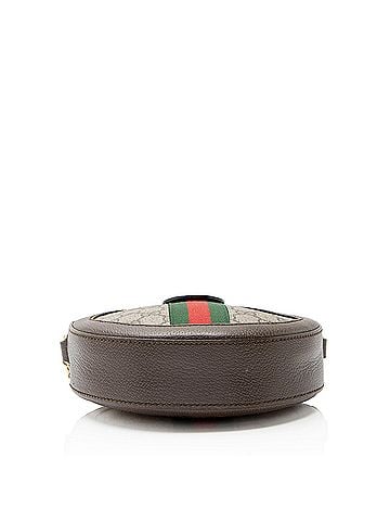 Gucci Gucci GG Supreme Ophidia Round Mini Shoulder Bag (view 2)