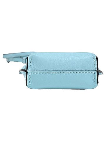 Loewe Loewe x Paula's Ibiza Elephant Pocket Crossbody Bag in Blue Cow Leather (view 2)