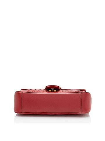 Gucci Gucci Matelasse Leather GG Marmont Medium Flap Bag (view 2)
