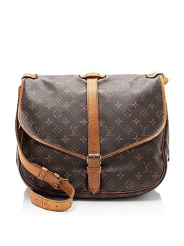 Louis Vuitton Louis Vuitton Vintage Monogram Canvas Saumur 35 Messenger (view 1)