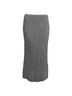 Victoria Beckham 100% Synthetic Gray Victoria Beckham Midi Skirt in Grey Polyester Size M - photo 1