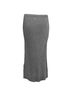 Victoria Beckham 100% Synthetic Gray Victoria Beckham Midi Skirt in Grey Polyester Size M - photo 3