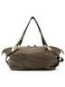 Gucci 100% Leather Gray Gucci Leather Bamboo Bar Medium Tote One size - photo 4