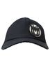 Miu Miu 100% Leather Black Logo Baseball Cap Size One size - photo 8