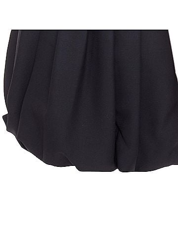 Mario Valentino VALENTINO 2023 black crepe couture silk puff ball bubble skirt IT38 XS (view 2)