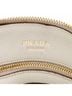Prada 100% Leather White Prada Vitello Diano Pocket Mini Tote One size - photo 6