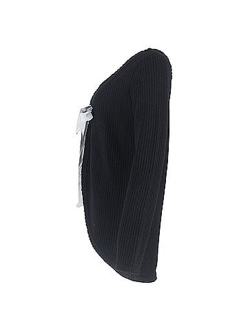MARNI Marni Ribbon Detailed Cardigan in Black Wool (view 2)