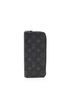 Louis Vuitton 100% Canvas Black Louis Vuitton Monogram Eclipse Vertical Zippy Wallet One size - photo 1