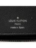 Louis Vuitton 100% Canvas Black Louis Vuitton Monogram Eclipse Vertical Zippy Wallet One size - photo 10