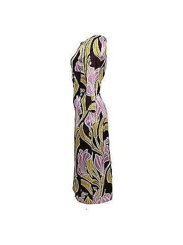 HUGO BOSS Boss Hugo Boss Midi Dress i Floral Print Silk (view 2)