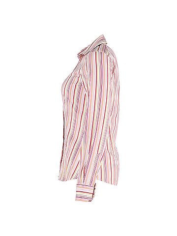 ETRO  Etro Stripe Button-Down Long Sleeve Shirt in Multicolor Cotton (view 2)