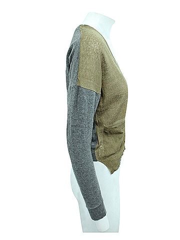 Dries Van Noten Grey and Brown Cardigan (view 2)