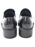 Prada 100% Leather Black Prada Brushed Platform Loafers in Black Leather Size EU 35 - photo 3
