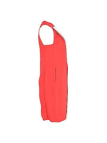 Emilia Wickstead  Emilia Wickstead Mini Vest Dress in Red and White Polyester (view 2)