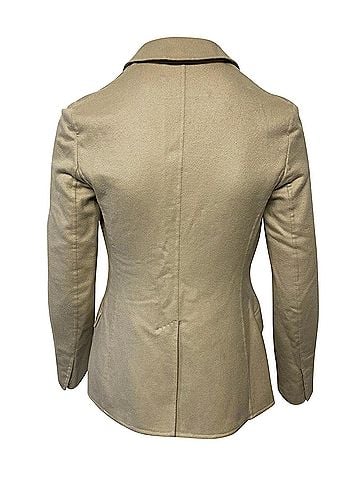 Loro Piana Loro Piana Single Breasted Blazer in Beige Cashmere (view 2)