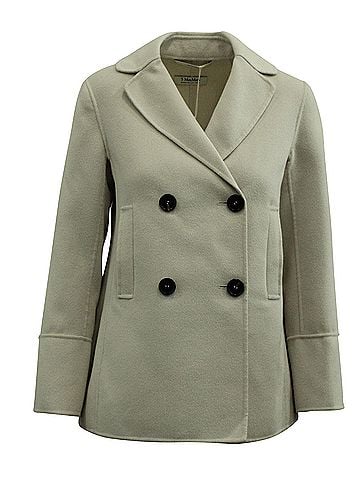 Max Mara 'S Max Mara Dea Jacket in White Wool (view 1)