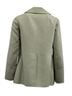 Max Mara 100% Wool Tan 'S Max Mara Dea Jacket in White Wool Size 2 - photo 3