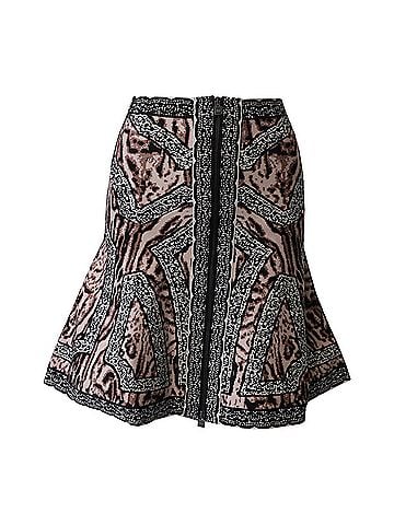 Herve Leger Herve Leger Flared Skirt in Multicolor Polyester (view 1)