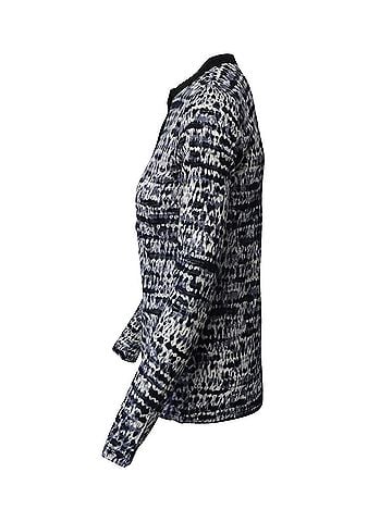 Proenza Schouler Proenza Schouler Long Sleeve Printed Blouse in Multicolor Cotton  (view 2)