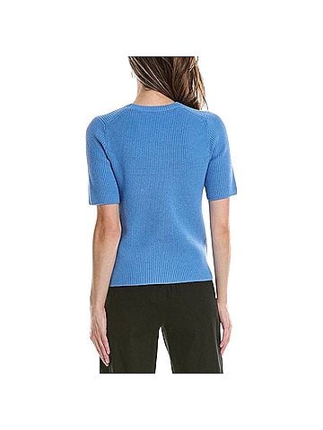 Vince. Thick Rib Sweater Sweater Vest (view 2)