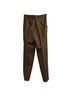 ETRO 100% Wool Tan Etro Checked Trousers in Brown Wool Size 10 - photo 2