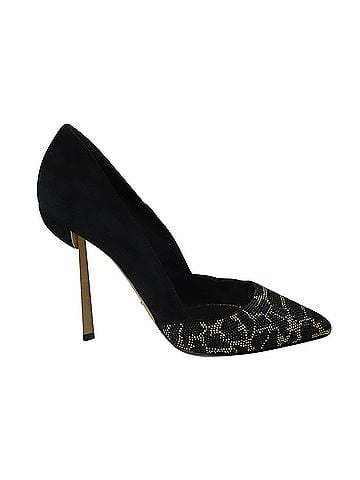 Sergio Rossi Sergio Rossi Animal Print Embedded Pumps in Multicolor Crystal (view 1)