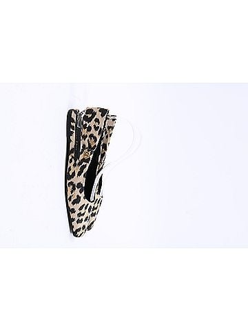 Christian Dior Dior Slingback Flats in Animal Print Nylon (view 2)